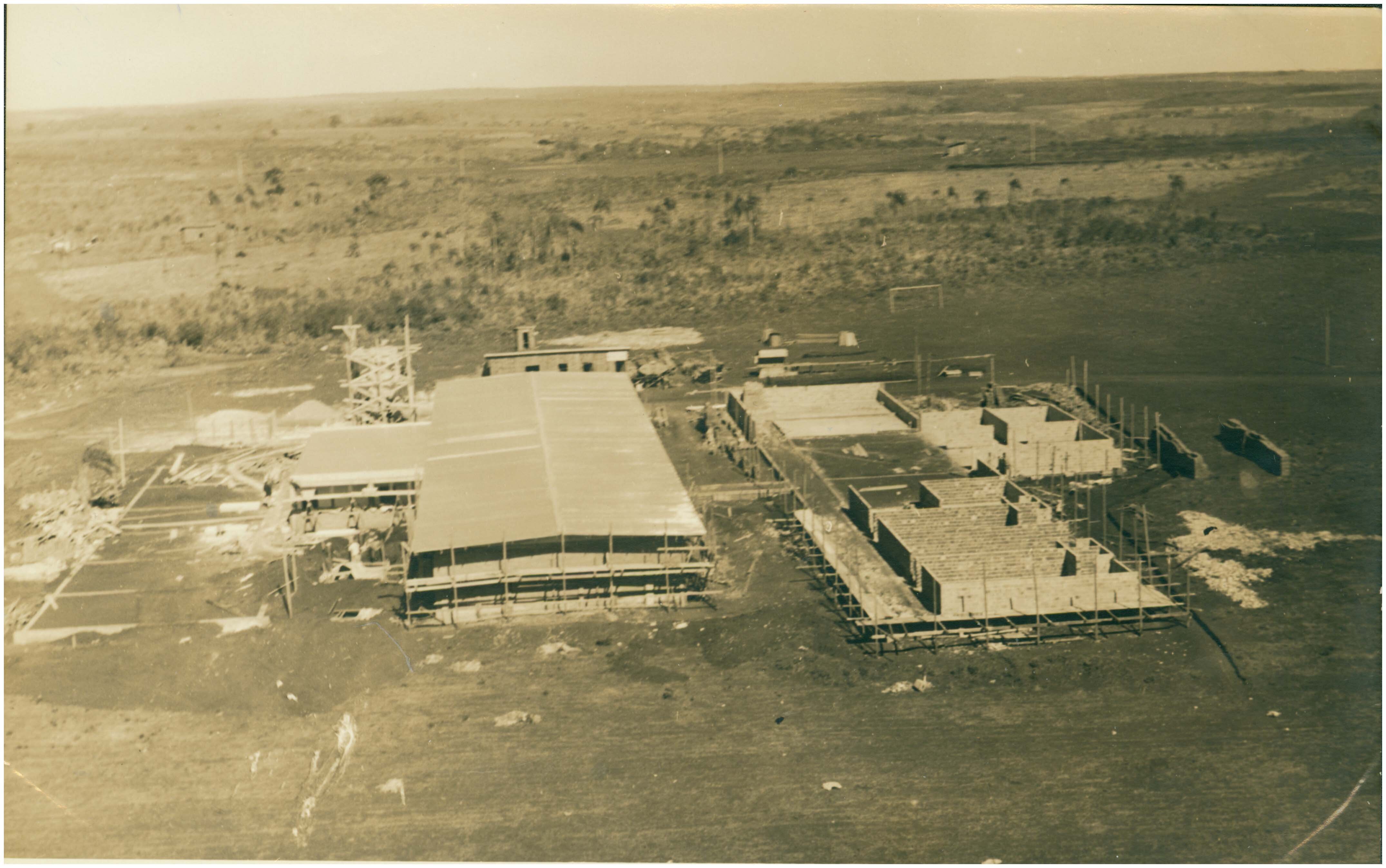 Construção do campus da Unioeste - Ano desconhecido