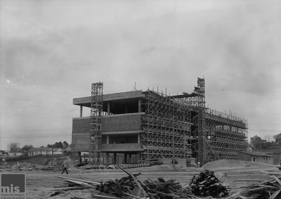 Construção do Palácio do Iguaçu - Ano desconhecido