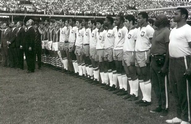 Coritiba 1x2 Seleção Brasileira - Novembro de 1968