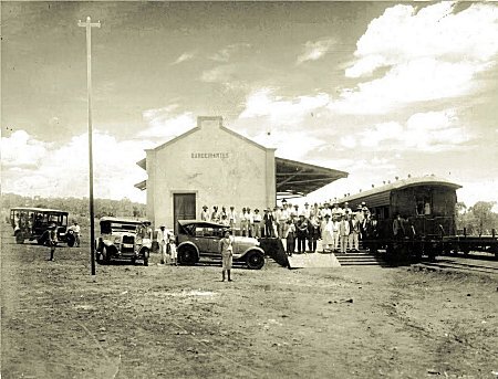 Estação Ferroviária de Bandeirantes - Década de 1930