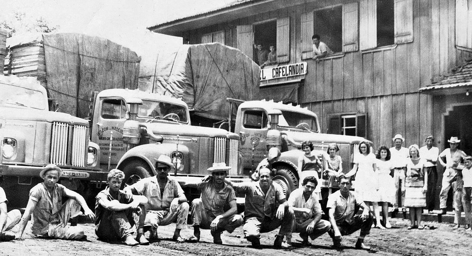 Em Cafelândia - Década de 1960