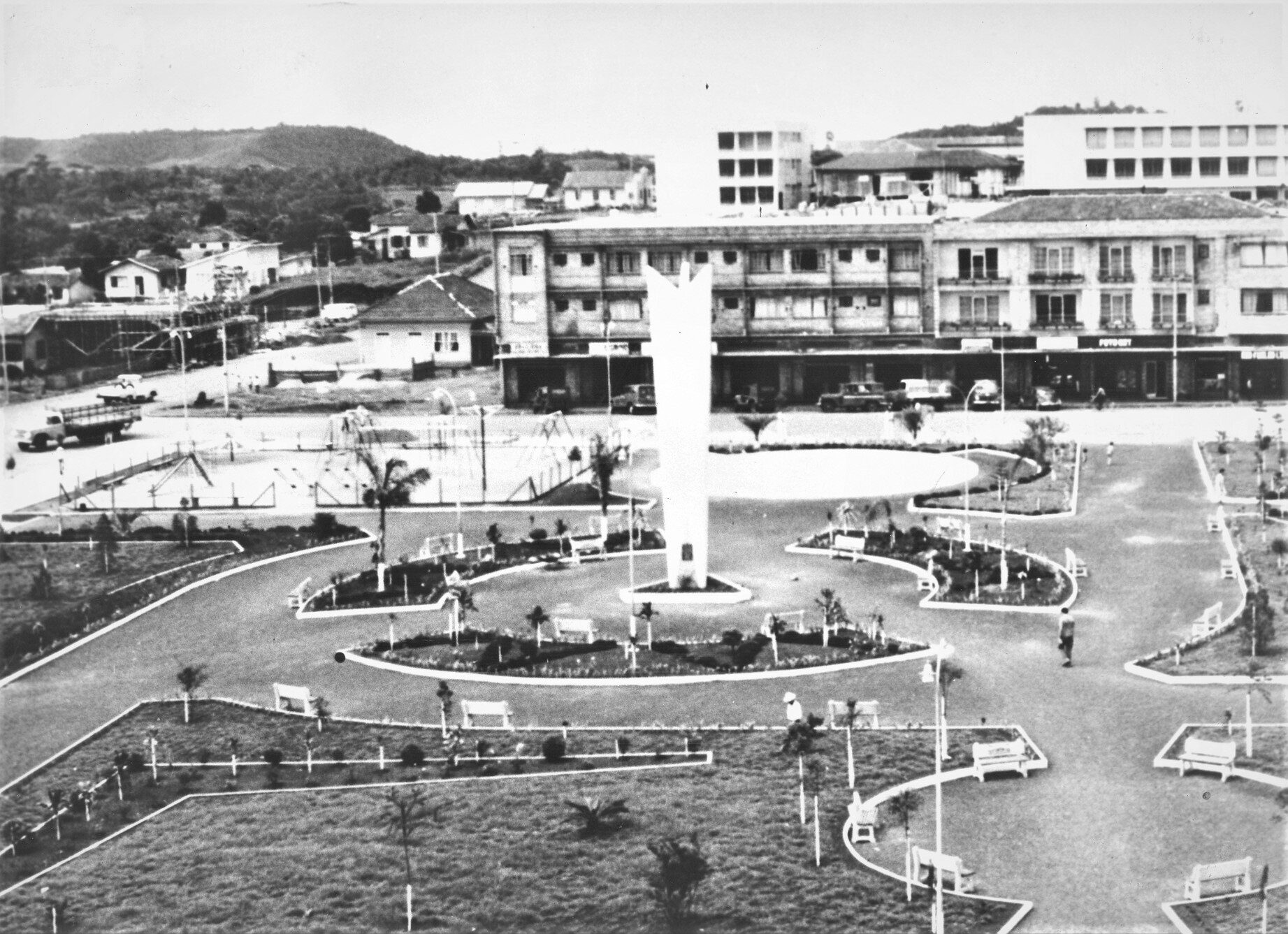 Praça Eduardo Virmond Suplicy - Década de 1970