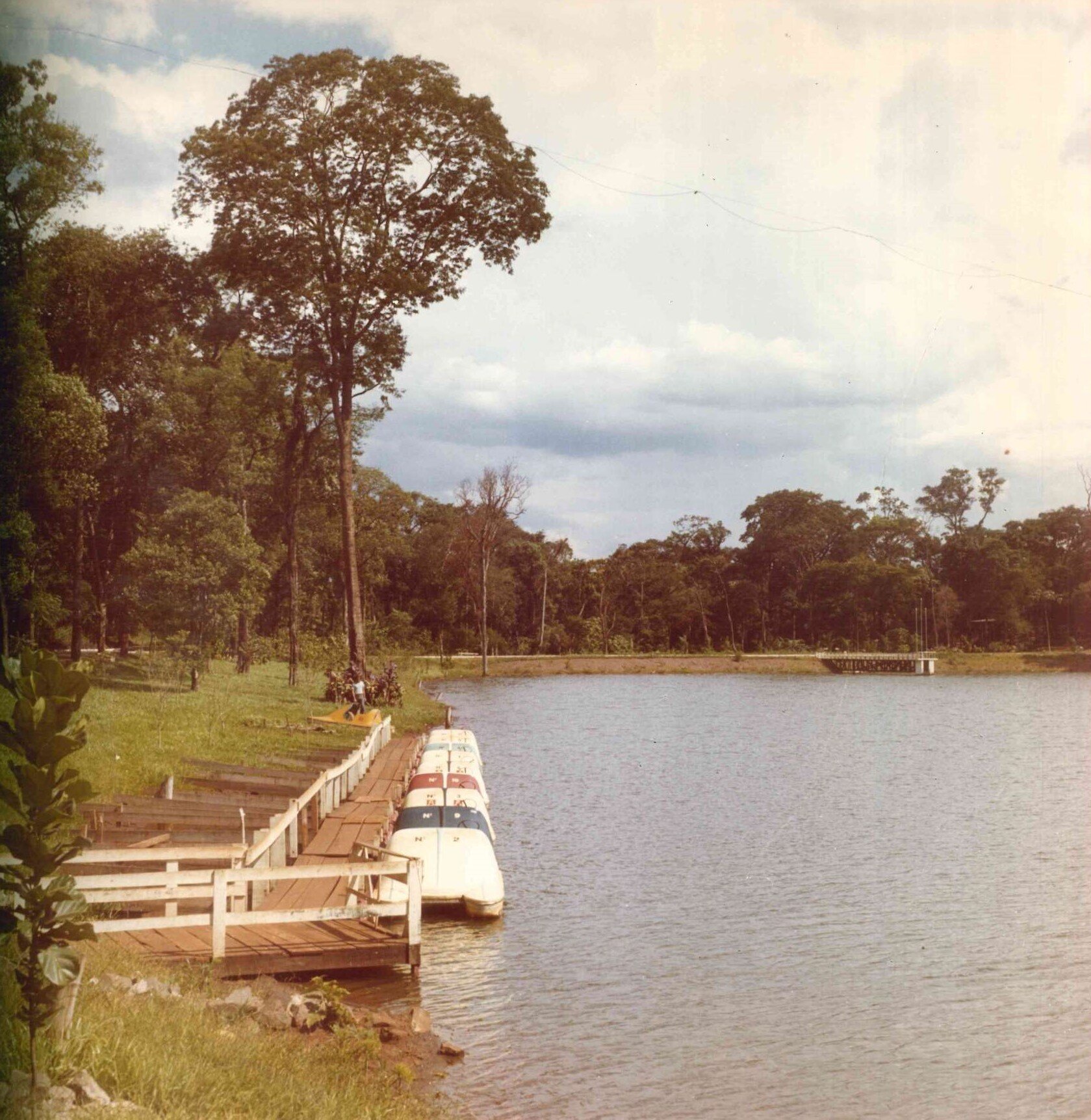 Parque do Ingá, em Maringá - Década de 1970