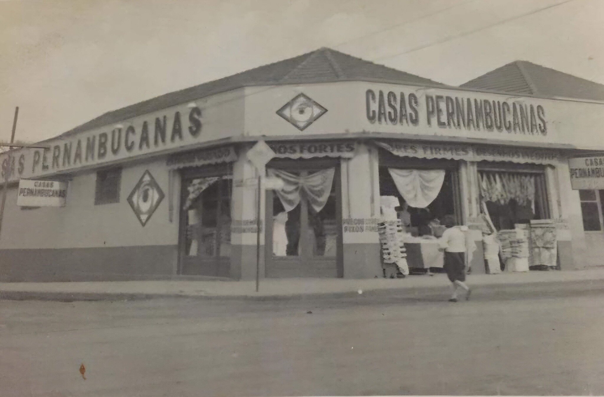 Casas Pernambucanas, em Arapongas - Década de 1950