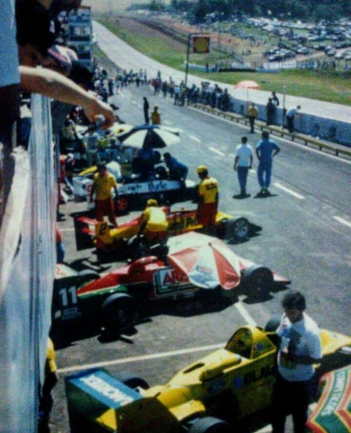 Rubens Barrichello no Paraná - 1989