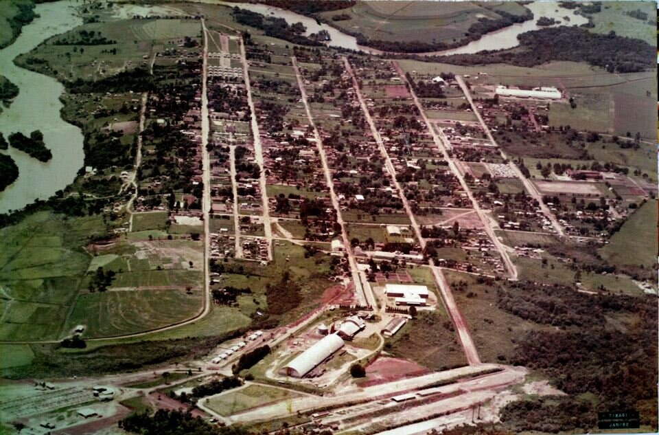 Panorâmica de Tibagi - Década de 1980